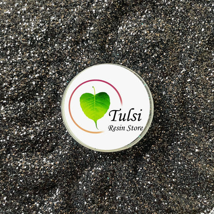 Glitter - Black tulsiresin