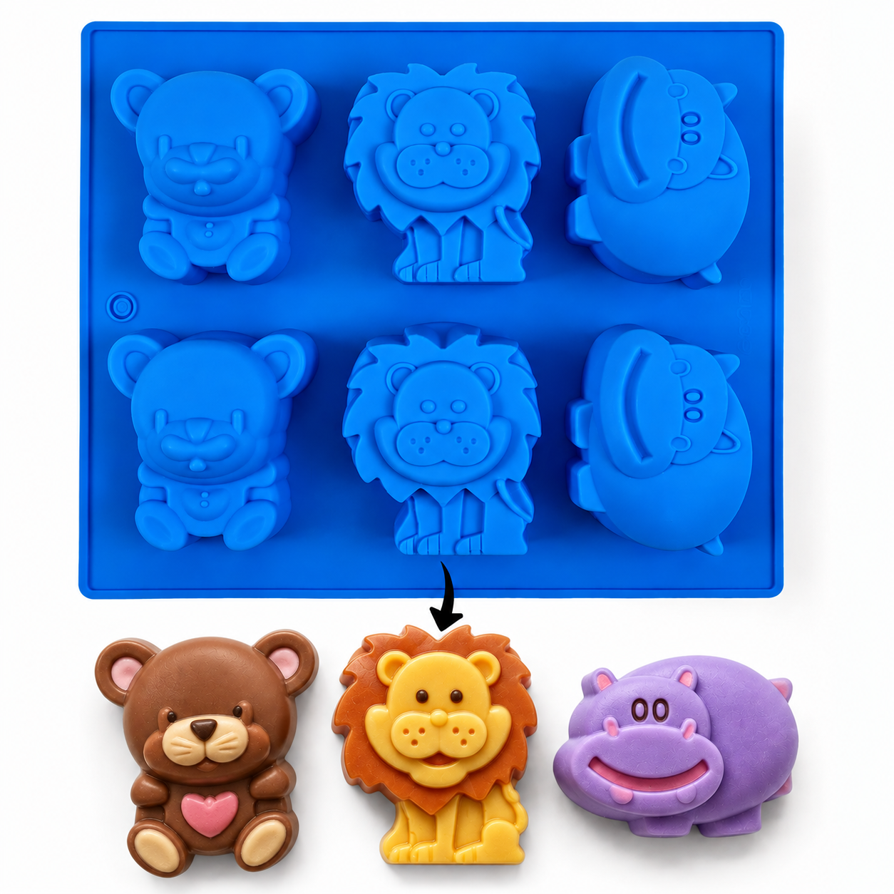 Cartoon Mould (M) - Animals