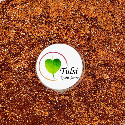 Glitter - Copper tulsiresin