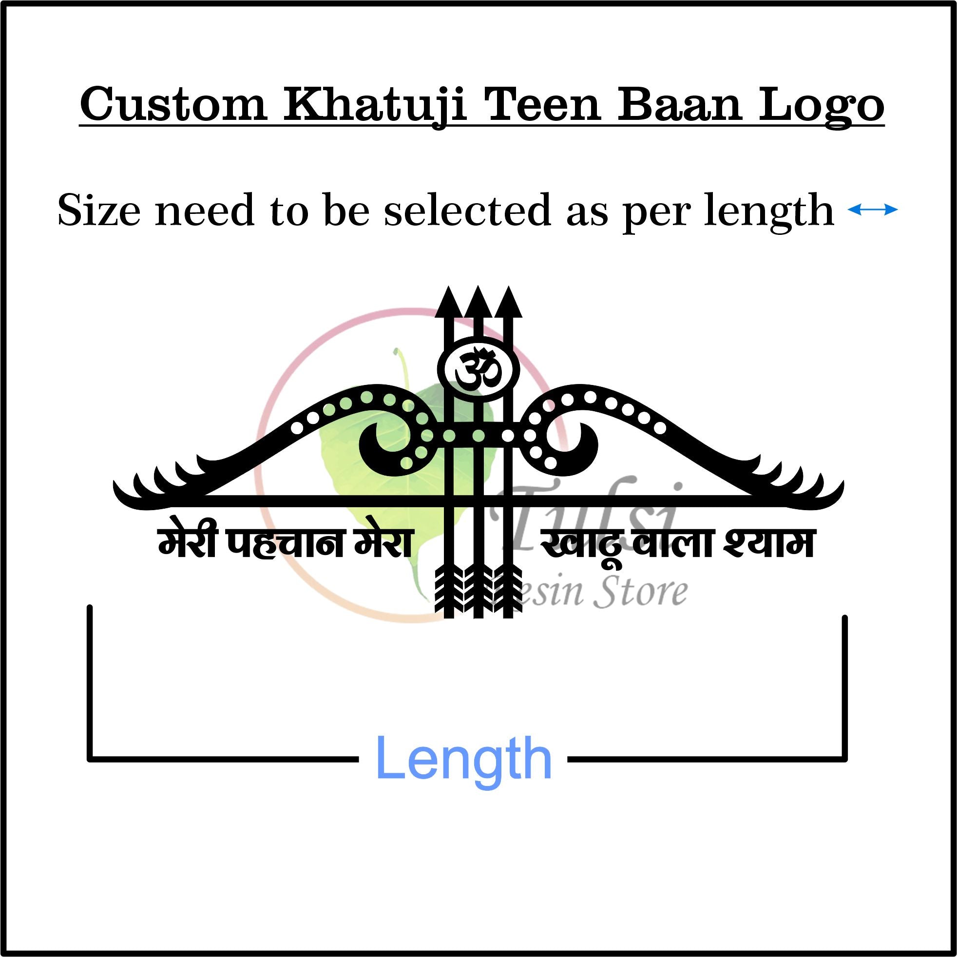 Custom Acrylic - Teen Baan logo Khatuji