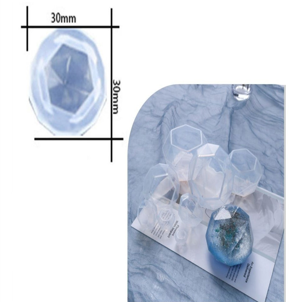 Diamond Paper Weight Mould Tulsi Resin Store