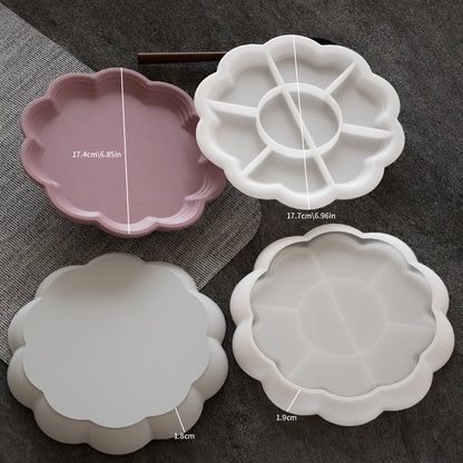 Flower Tray/ Platter Mould (B)