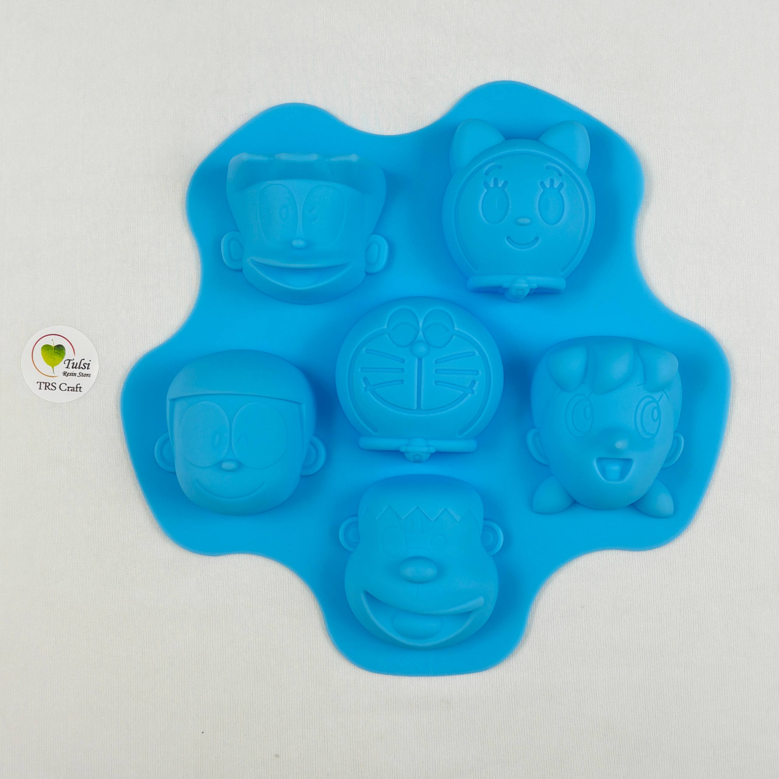 Cartoon Mould (C) - Mix Doraemon Tulsi Resin Store