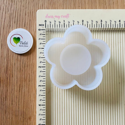 Flower T-light Holder Tulsi Resin Store
