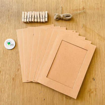 Hanging Photo Frame With Clips