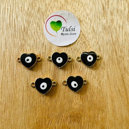 Evil Eye Charm With Two Hooks - L