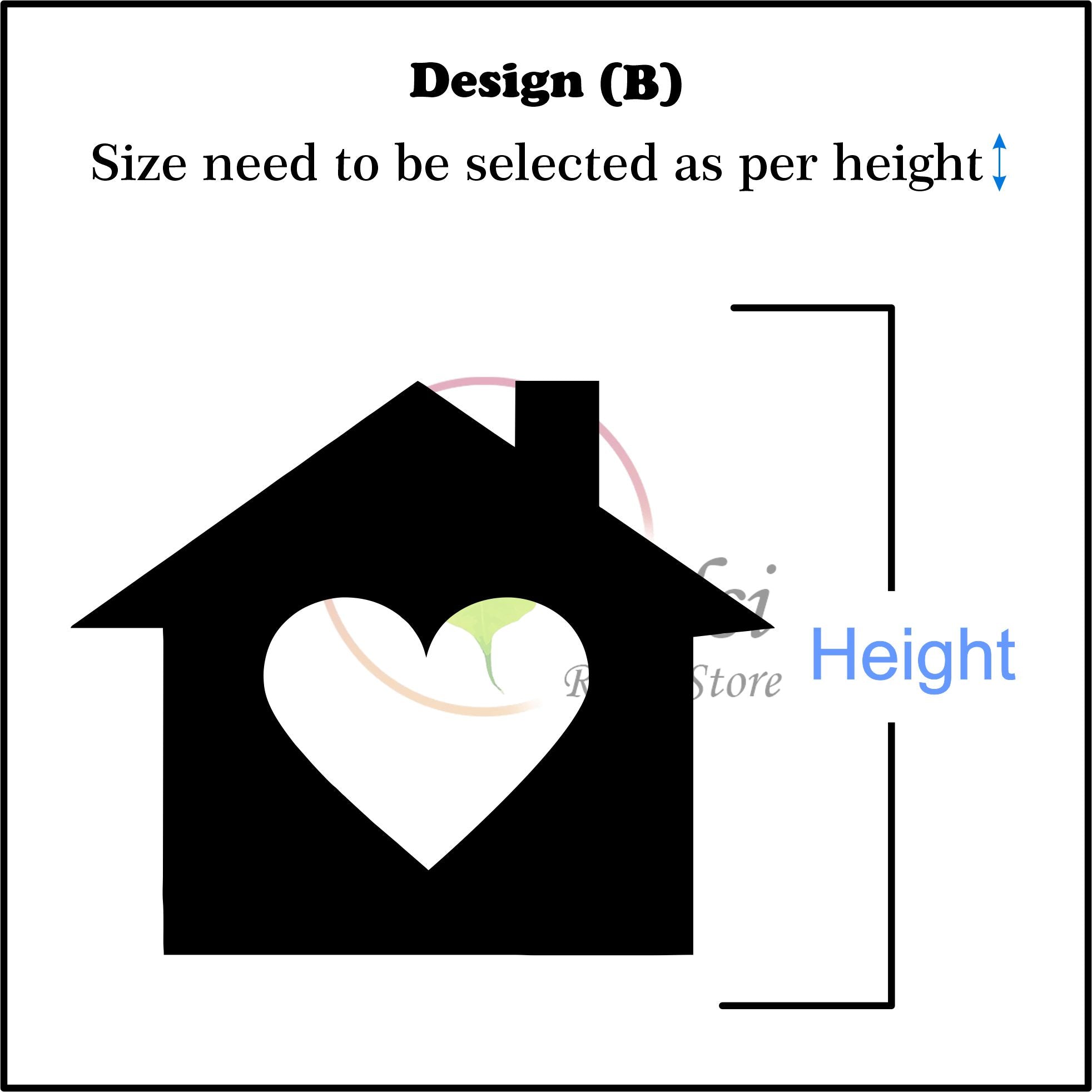Custom Acrylic - House logo Design B Tulsi Resin Store