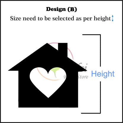 Custom Acrylic - House logo Design B Tulsi Resin Store
