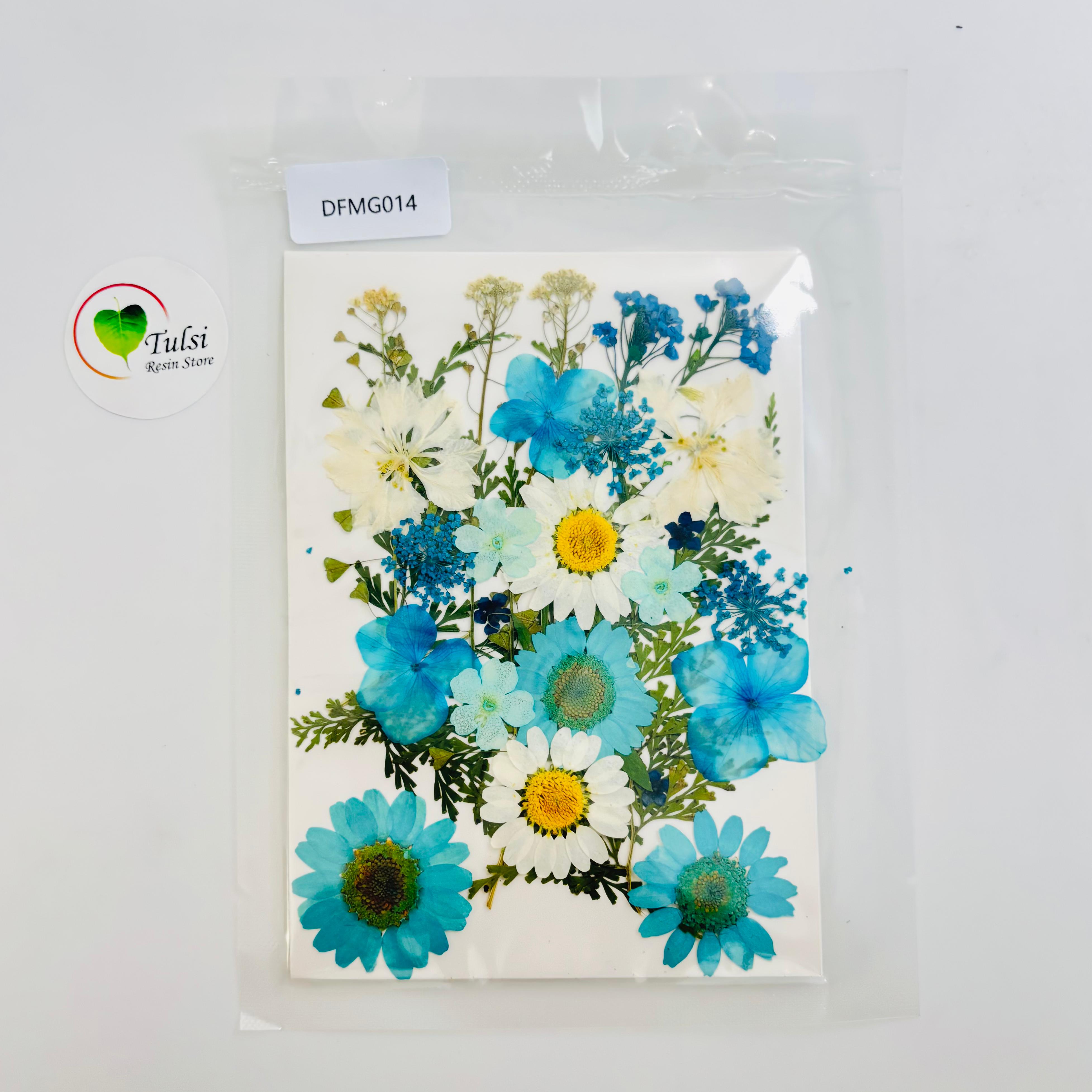 Pressed Flower Sheet Code - G tulsiresin
