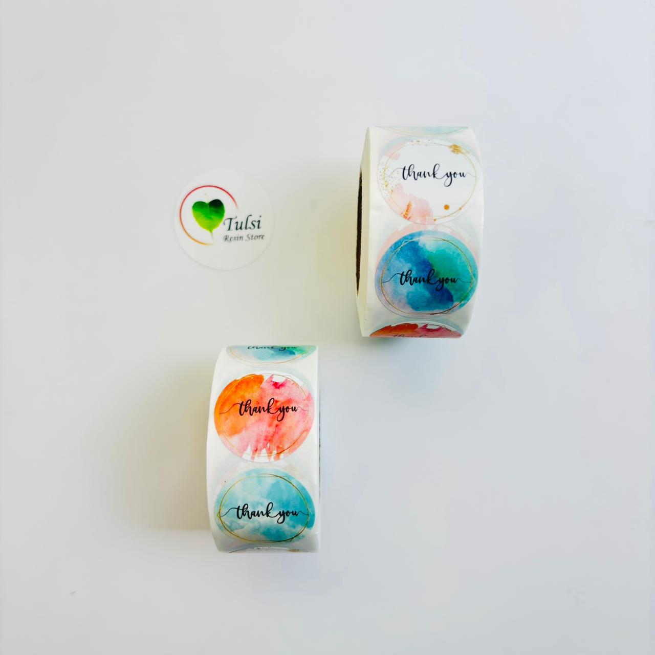 Thankyou Sticker Roll Code -K Tulsi Resin Store
