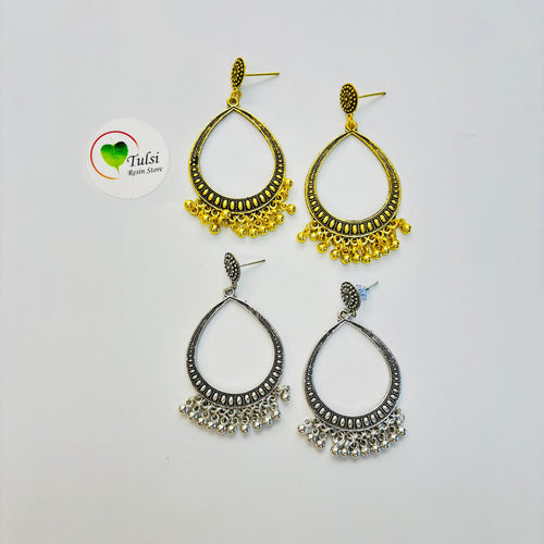 Earring Bazel / Jhumka - (X) Tulsi Resin Store
