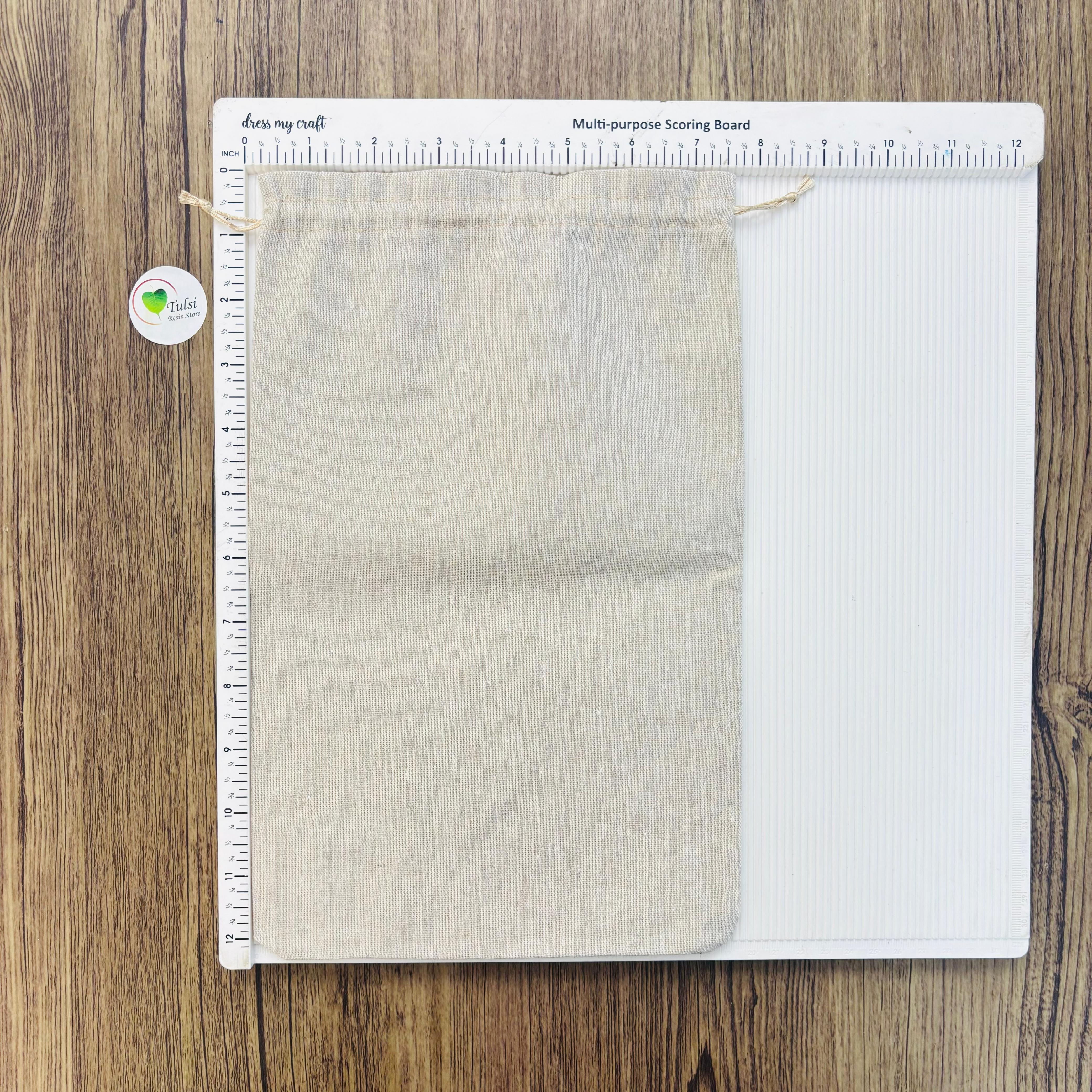 Jute Potli For Packing (5Pc) 7.5 by 12" Tulsi Resin Store