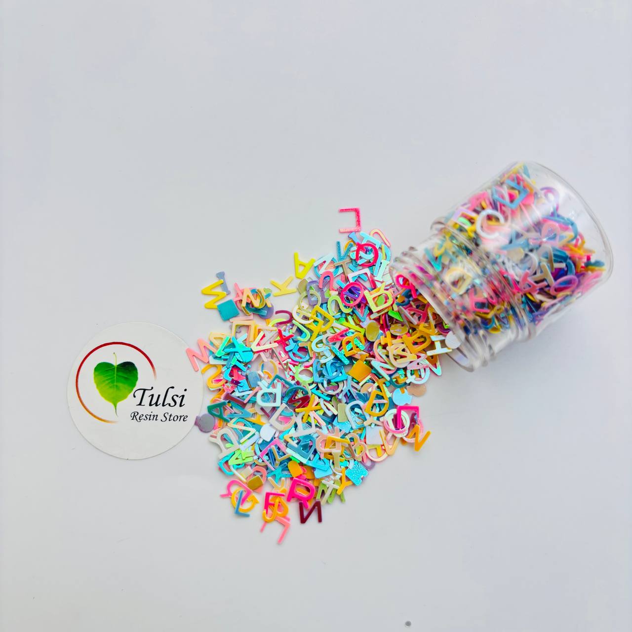 Rainbow Alphabet Miniature - Small Tulsi Resin Store
