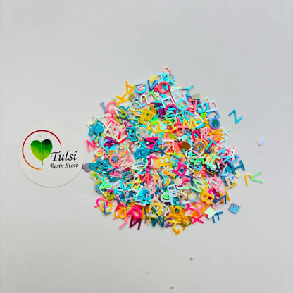 Rainbow Alphabet Miniature - Small Tulsi Resin Store