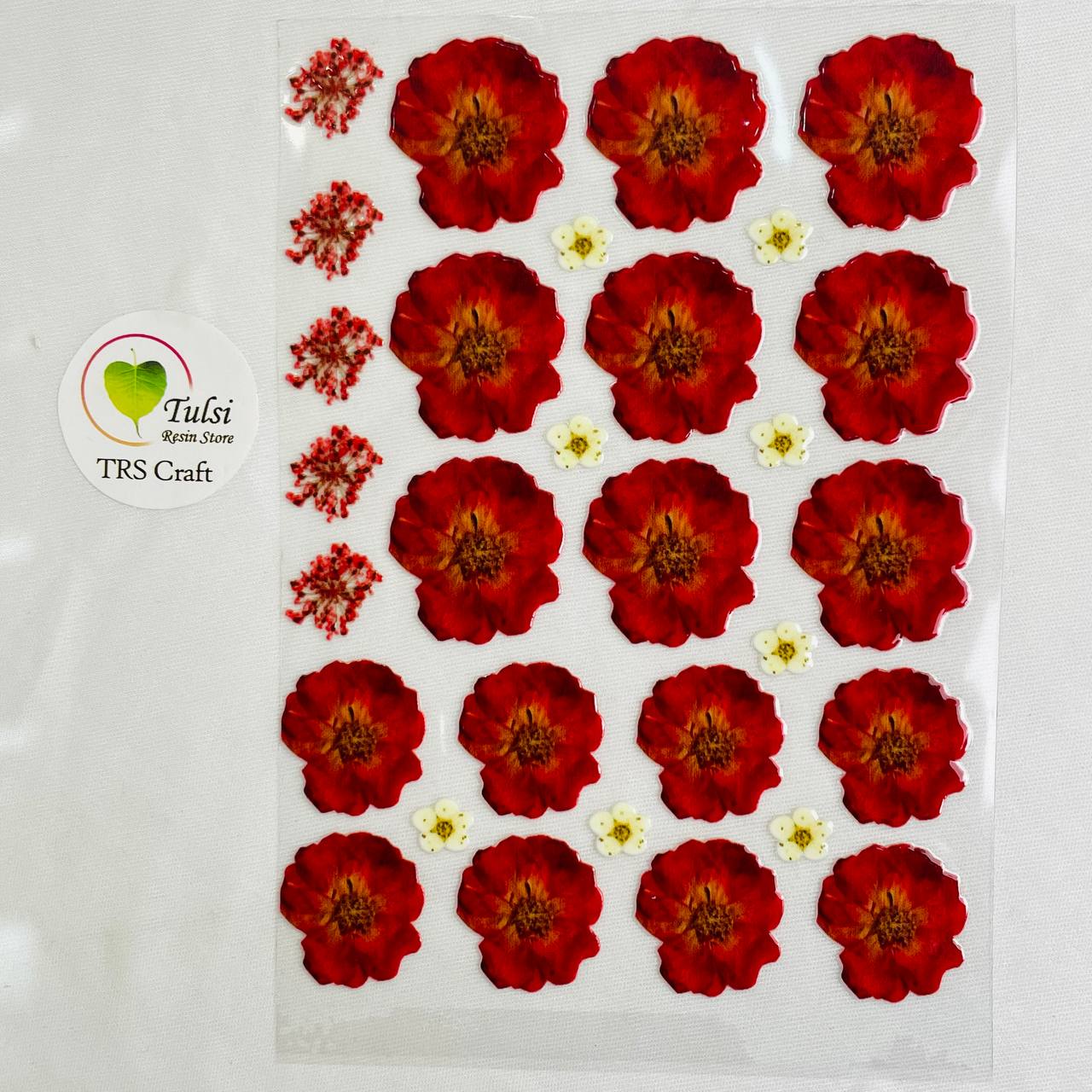 A6 UV DTF Sticker - Floral (S)