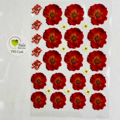 A6 UV DTF Sticker - Floral (S)