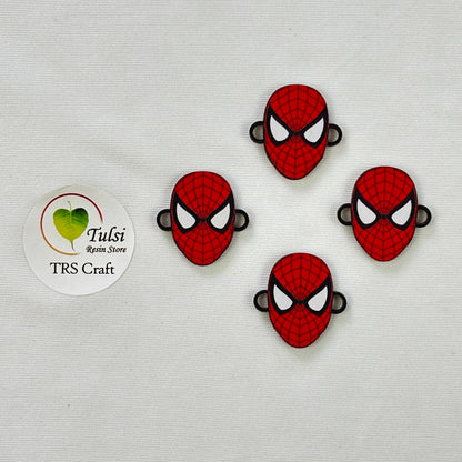 MDF Printed Rakhi Charm (G) - Spiderman Tulsi Resin Store