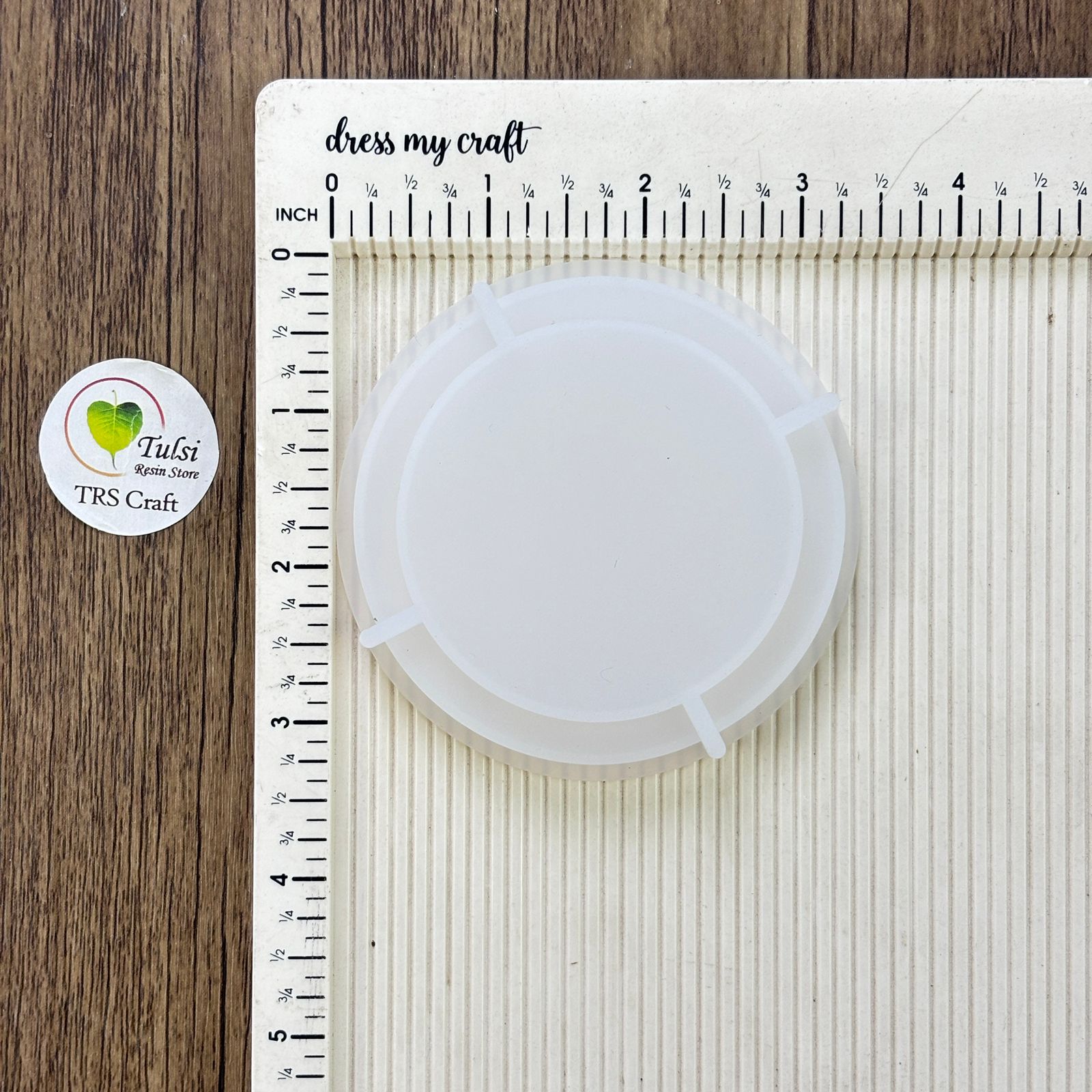 Jar Mould with Lid (A) - Striped Tulsi Resin Store