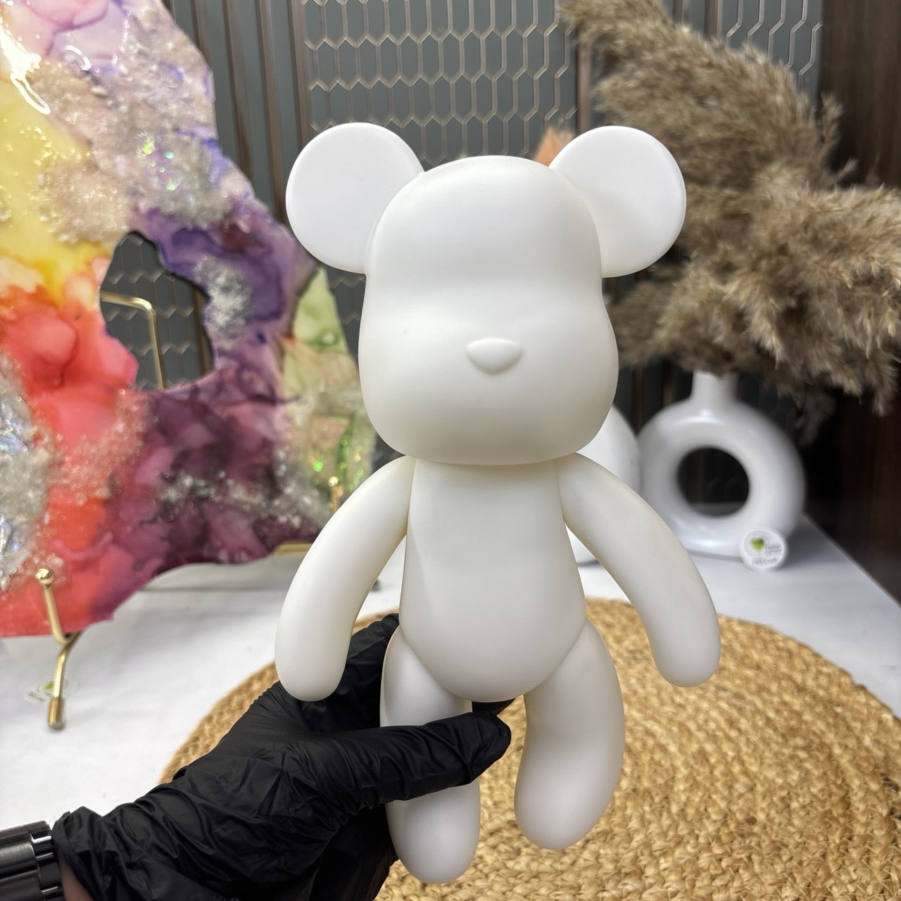 Fluid Art Bear Tulsi Resin Store