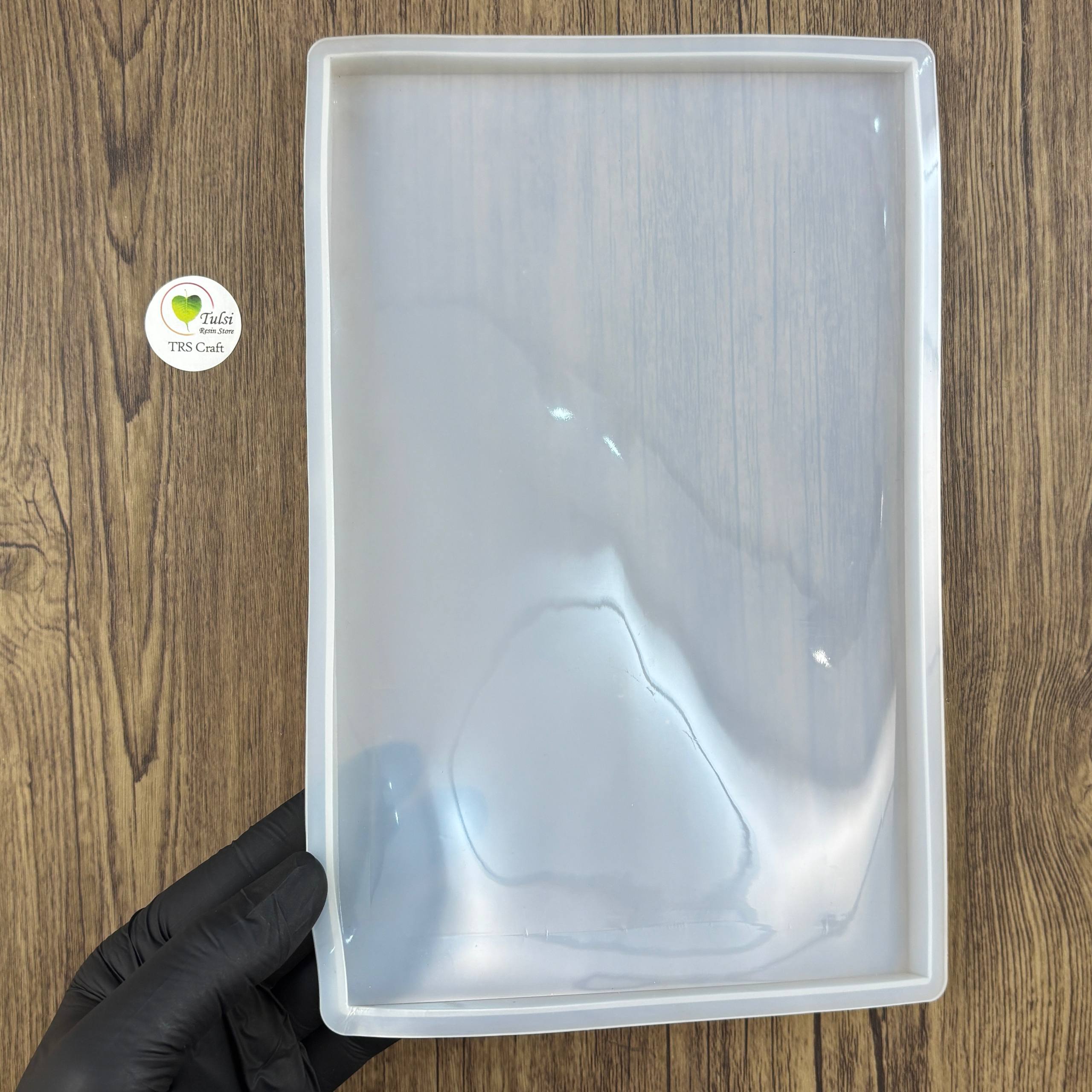 7" x 11" Rectangle Tray Mould tulsiresin