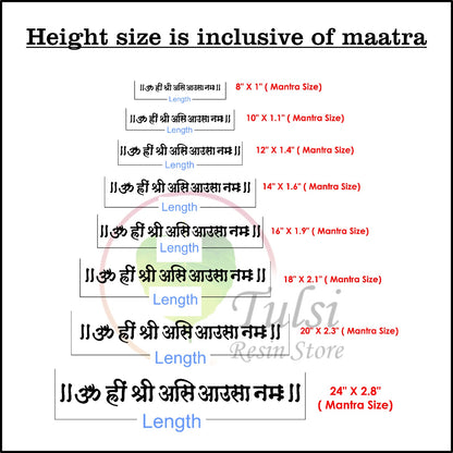 Acrylic Jain Asiausa Mantra Tulsi Resin Store