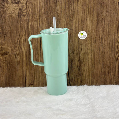 Plastic Tumbler with Straw Tulsi Resin Store