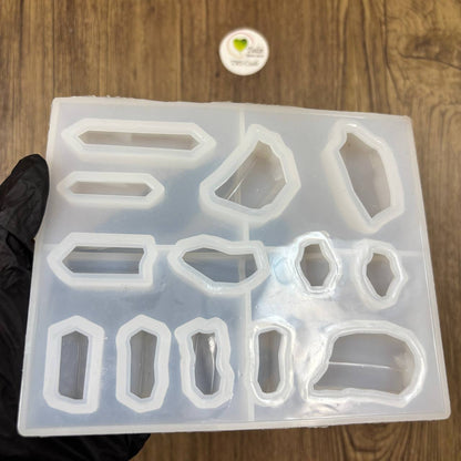 Crystal Stone Mould (B) - Pendant