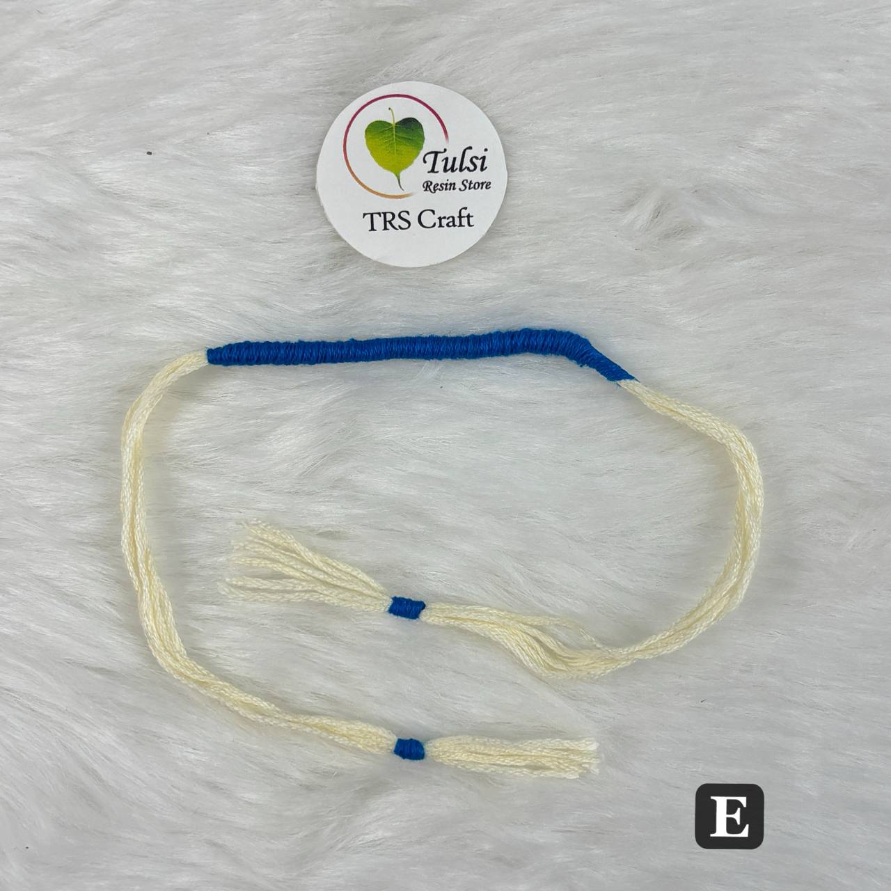 Bracelet Rakhi Thread (D) E1 Tulsi Resin Store