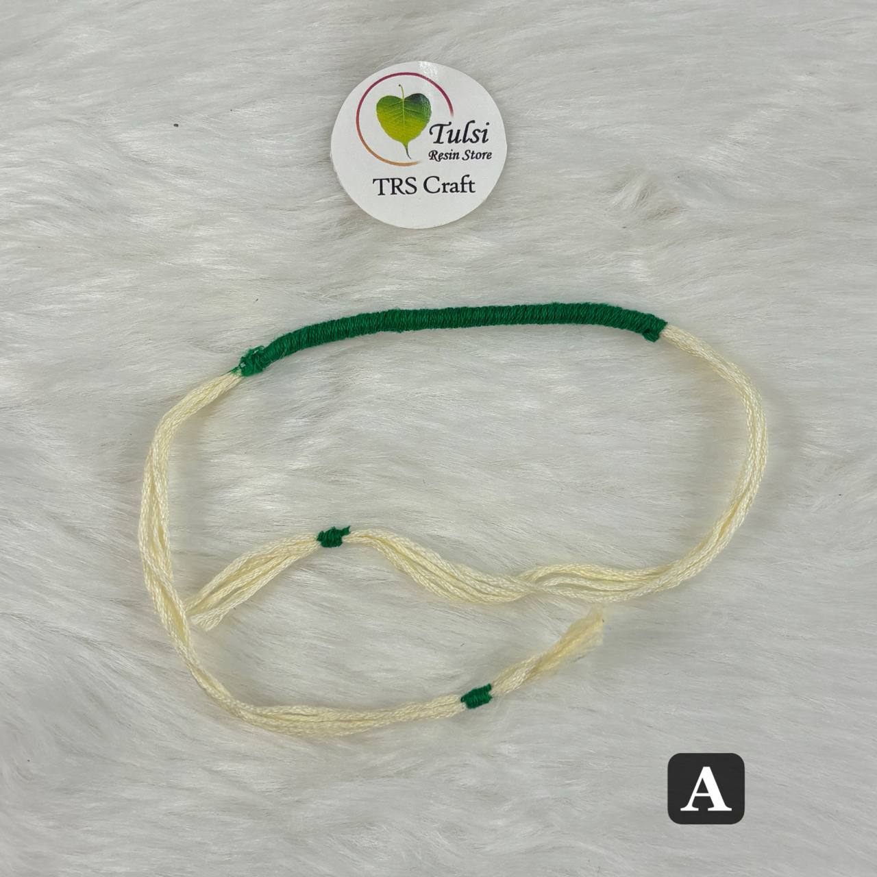 Bracelet Rakhi Thread (D) A1 Tulsi Resin Store