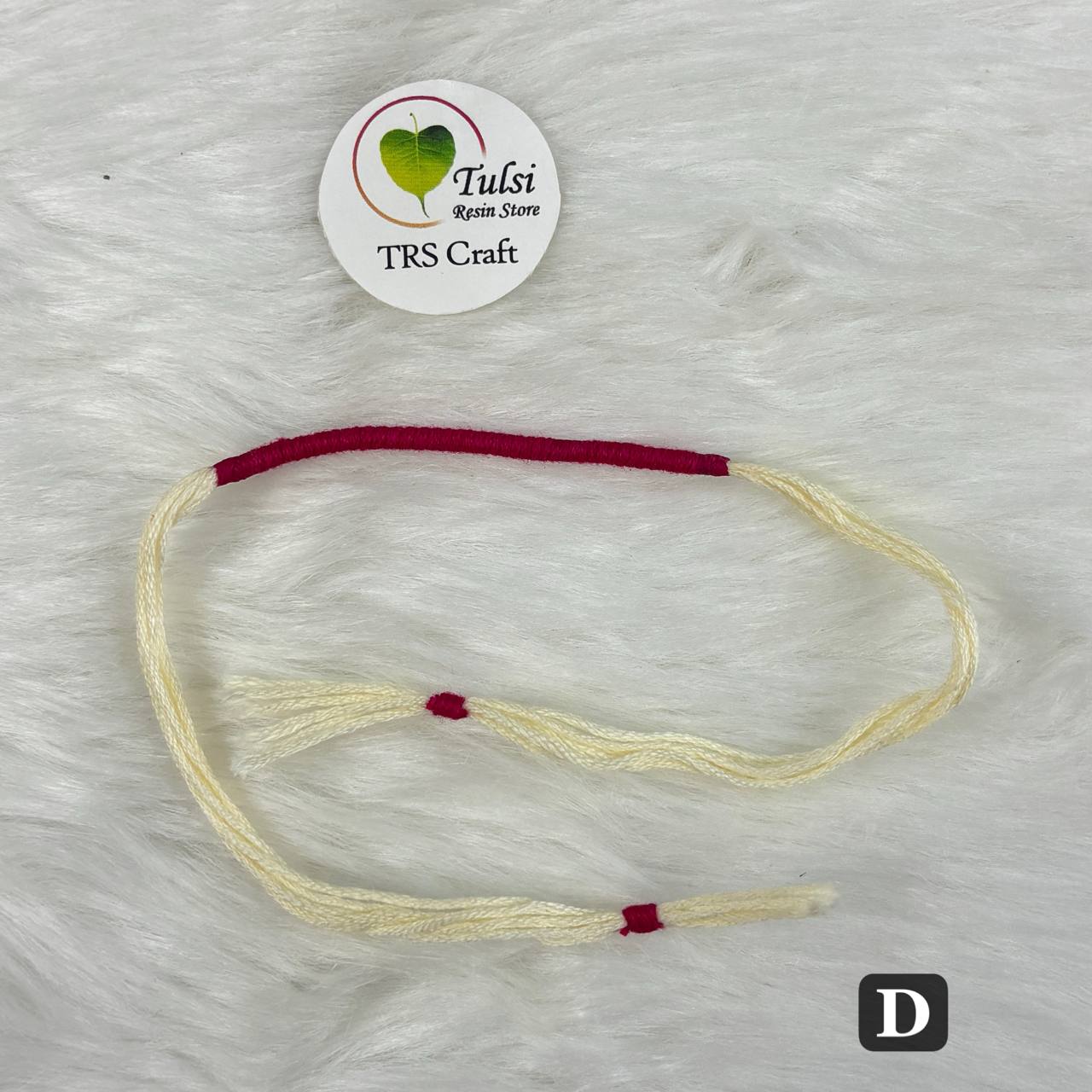 Bracelet Rakhi Thread (D) D1 Tulsi Resin Store