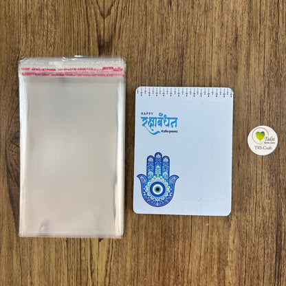 Rakhi Card With Transparent Bag Combo (C) - Mix