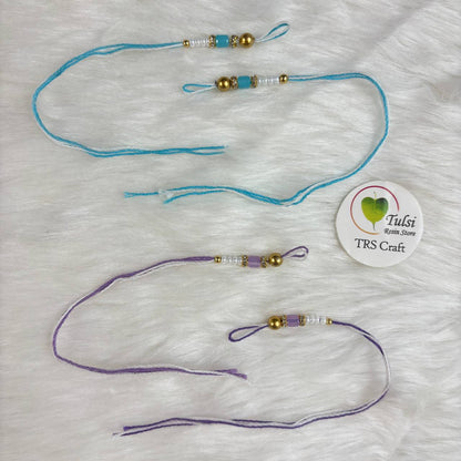 Bracelet Rakhi Thread (i) (2Pair)
