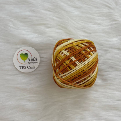Shaded Rakhi Thread Roll Cream Caramel Tulsi Resin Store