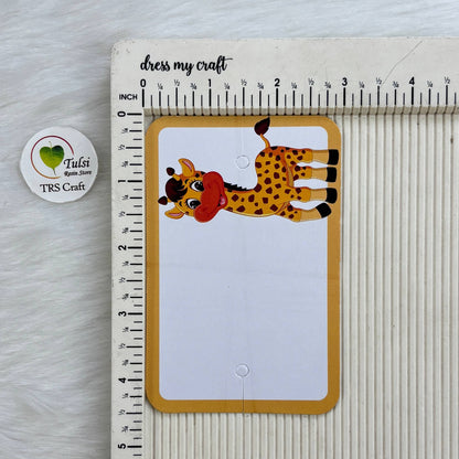 Rakhi Card With Transparent Bag Combo (E) - Kids Mix Tulsi Resin Store