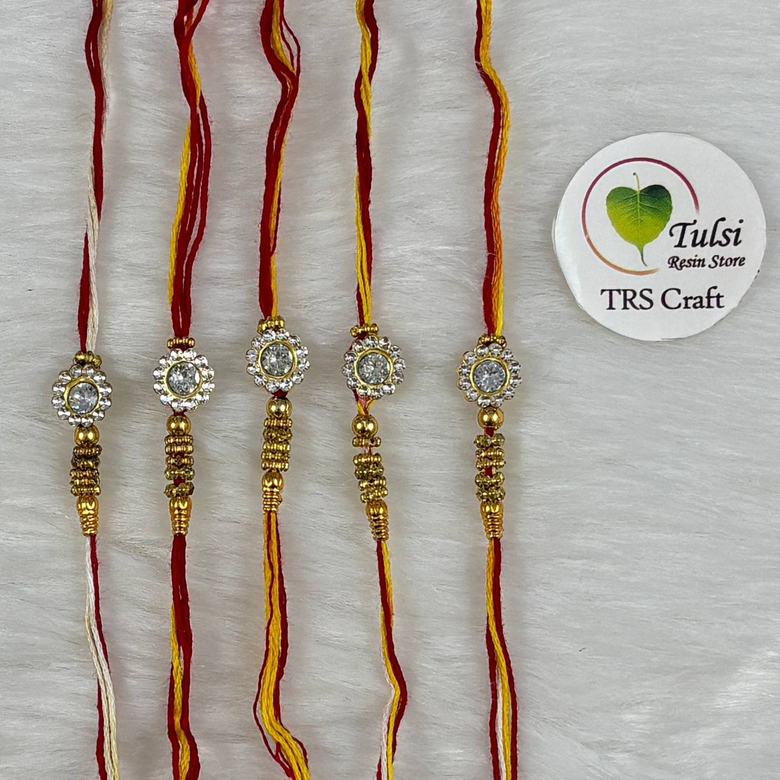 Bracelet Rakhi Thread (G) (2Pair)