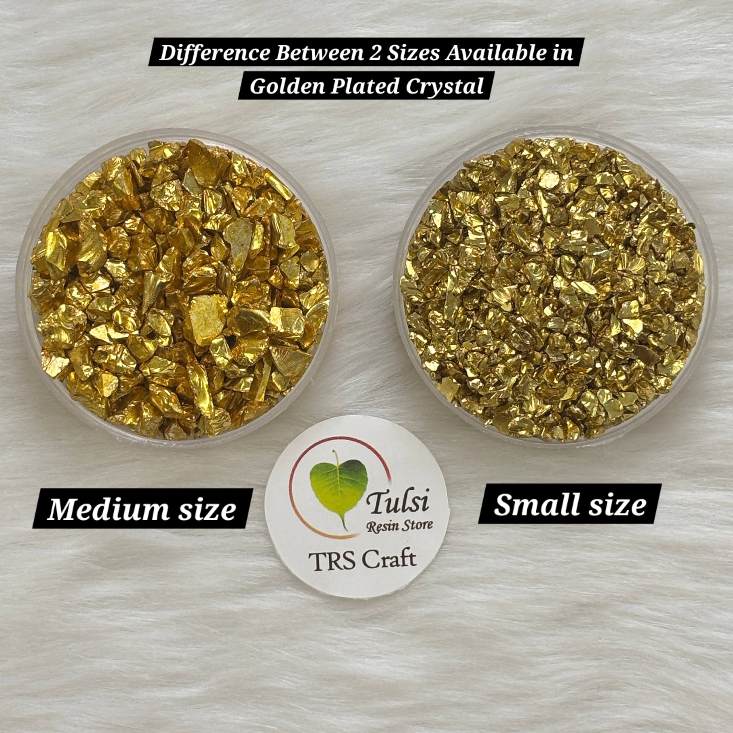 Golden Plated Crystals - Regular Size