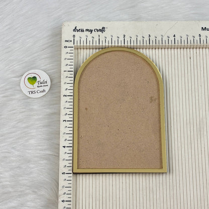 Mdf Wall Hanging / Toran Base (C) - Round Arc