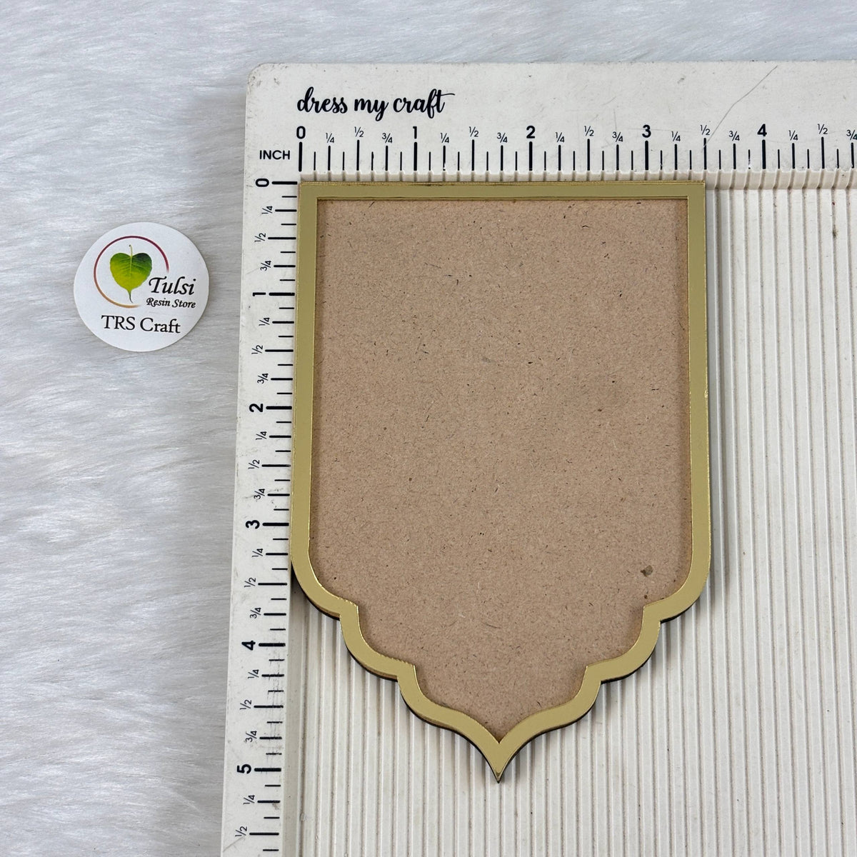 Mdf Wall Hanging / Toran Base (B) - Temple Arc