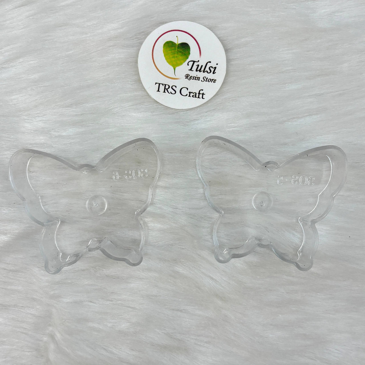 Polycarbonate T-Light Cups - Butterfly