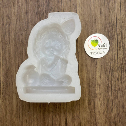 3D Krishna Idol Mould