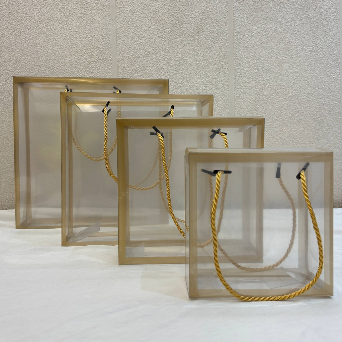 Pvc Hamper Box (A1) - Gold (5pcs)