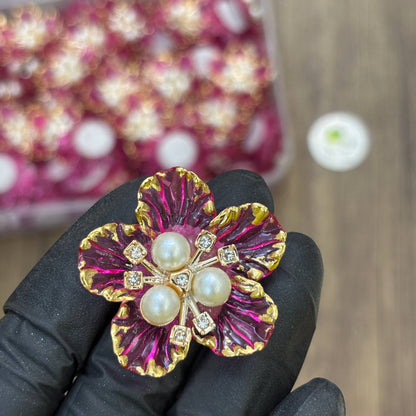 Colourful Plastic Flower (A)