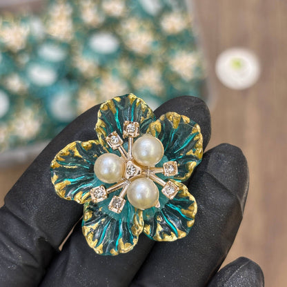 Colourful Plastic Flower (A)