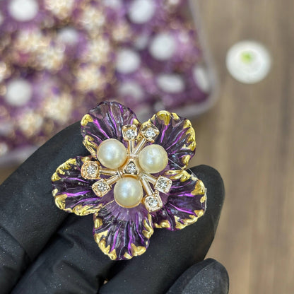 Colourful Plastic Flower (A)
