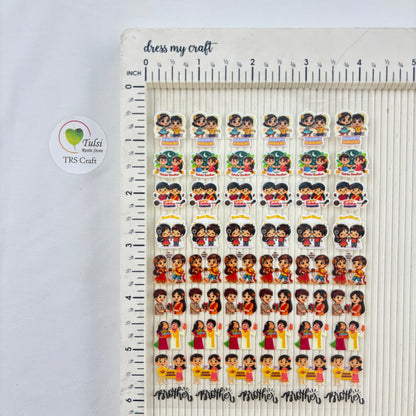 A6 UV DTF Sticker - Mix Rakhi (F)