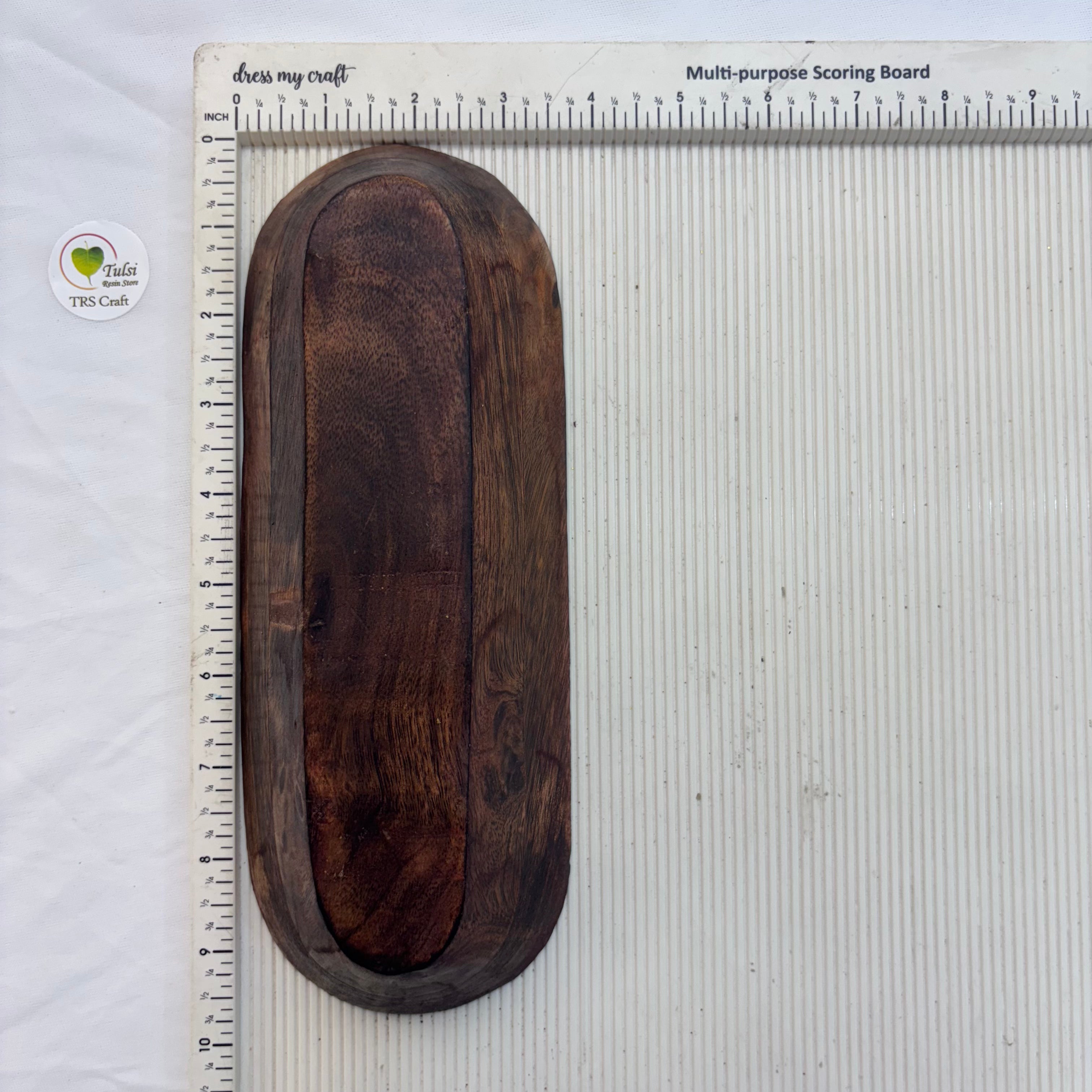 Boat Wooden Candle Bowl