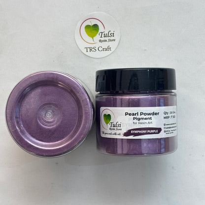 Symphony Purple Pearl Powder Pigment Tulsi Resin Store