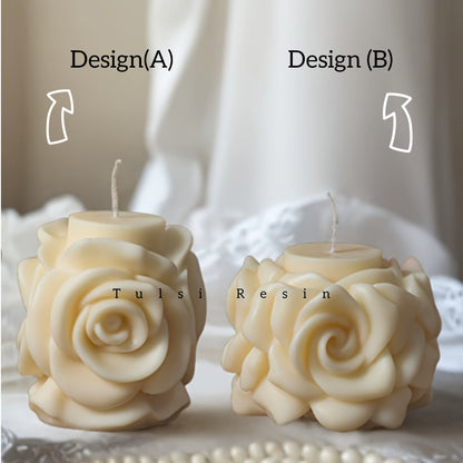 Rose Candle Mould (B)