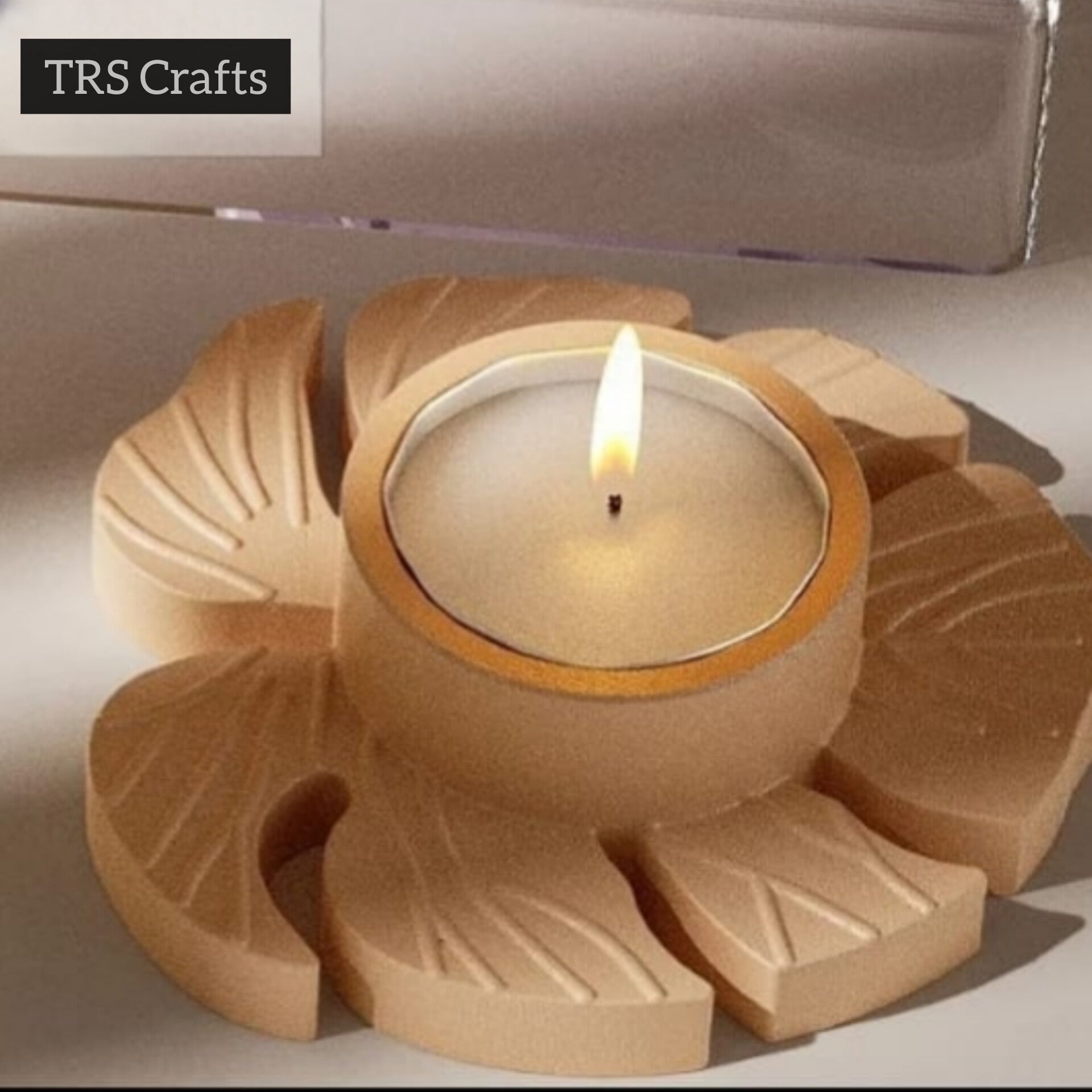 Leaf T-Light Holder Mould (A)