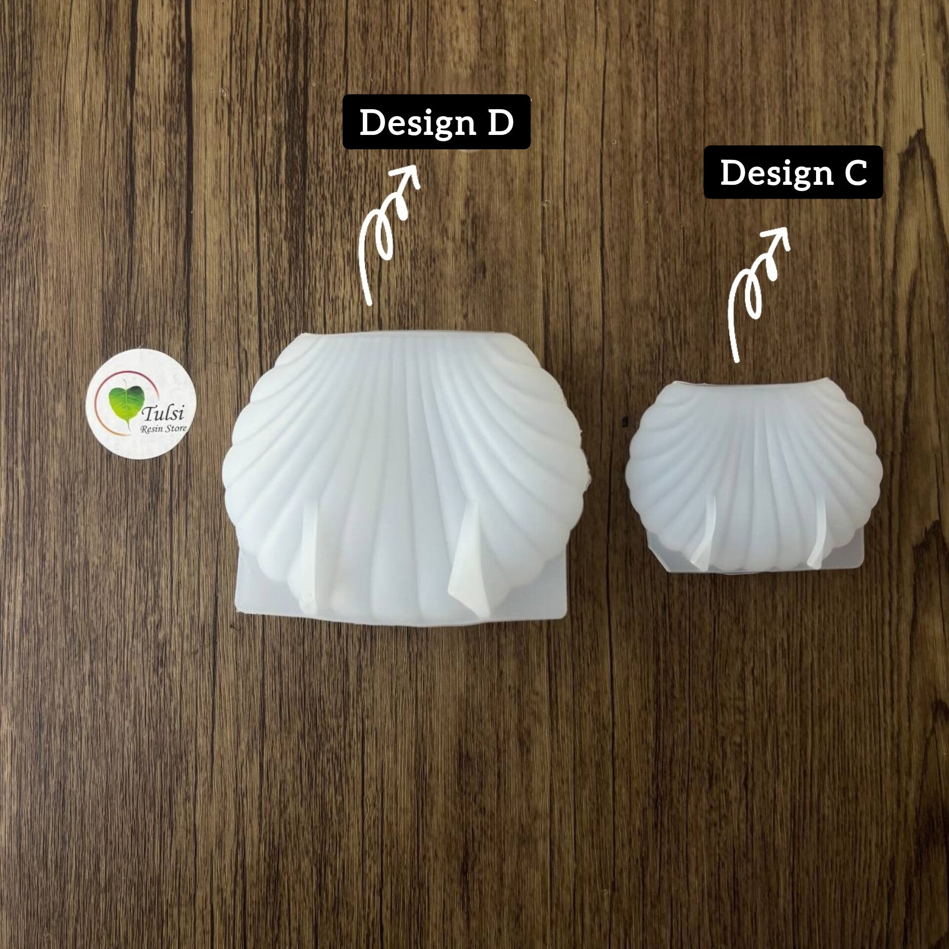 Shell Candle Mould (D)